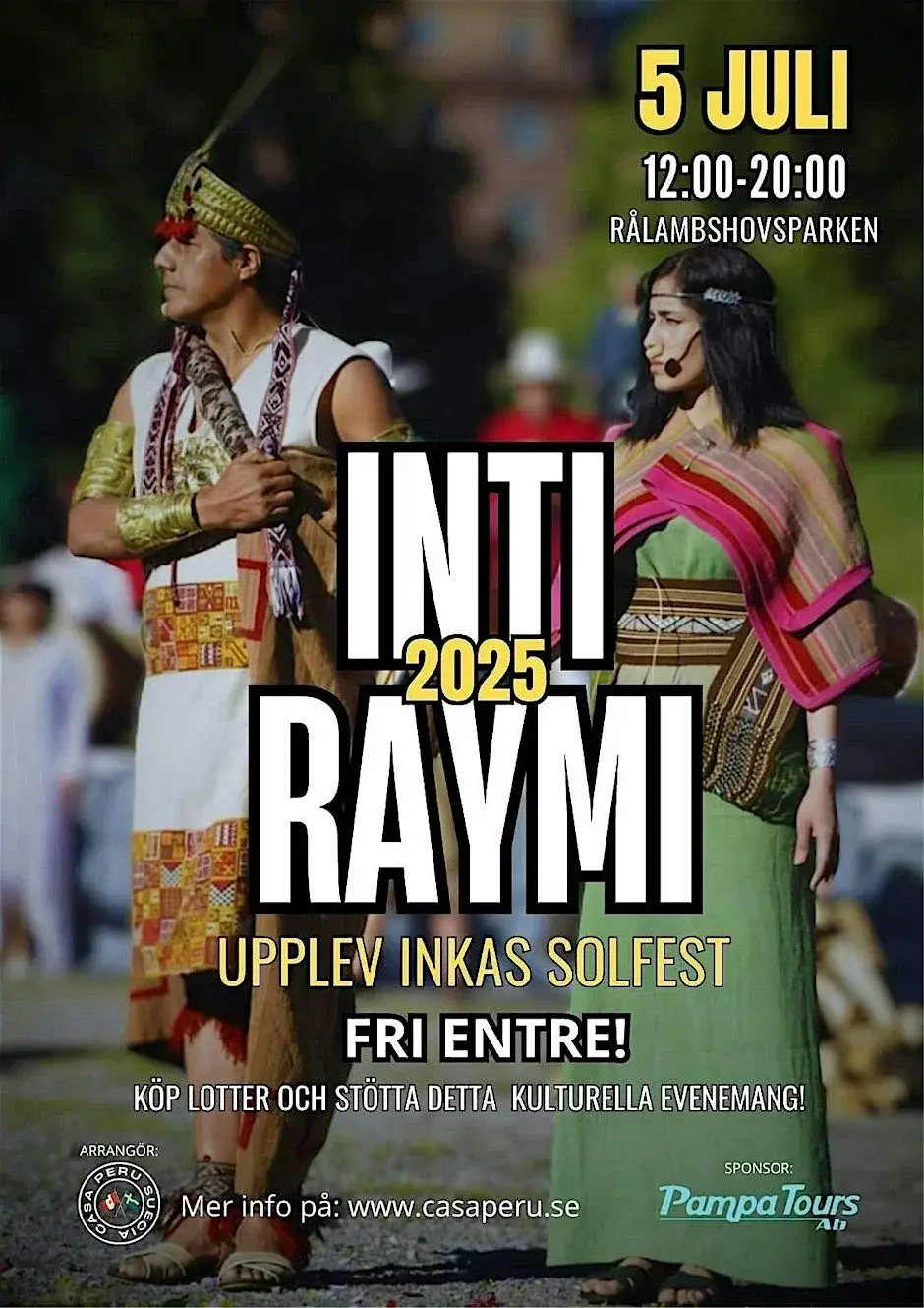 Inti Raymi 2025 – Solfest i Stockholm ☀️🎶