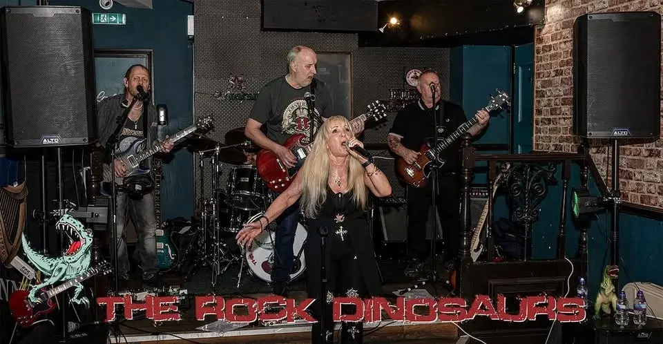 Old Hall Tavern, Chingford - The Rock Dinosaurs