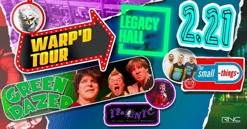 Warp’d Tour | Tributes to Green Day, Blink-182, & Alanis Morissette