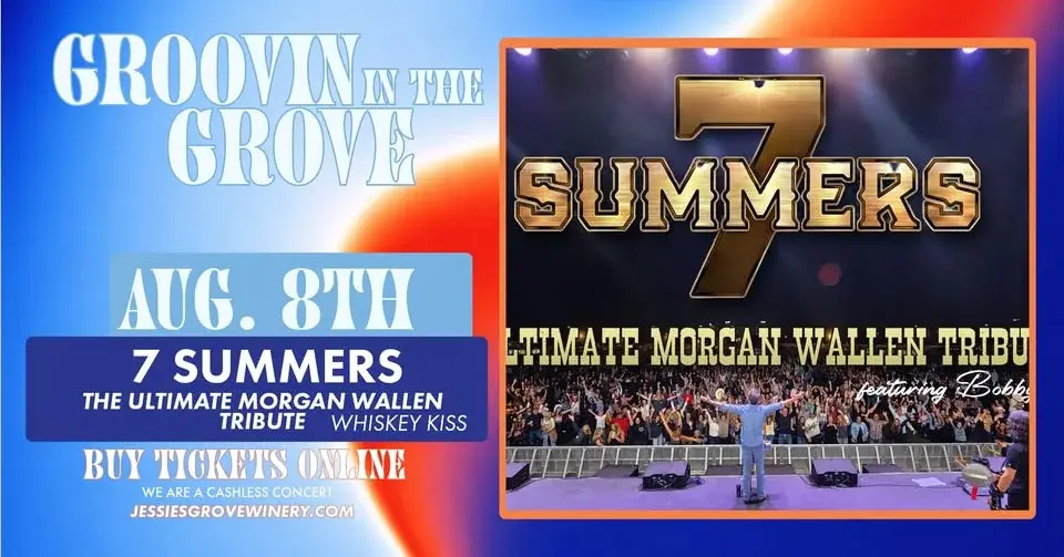 Whiskey Kiss opens for 7 Summers - The Ultimate Morgan Wallen Trubute!