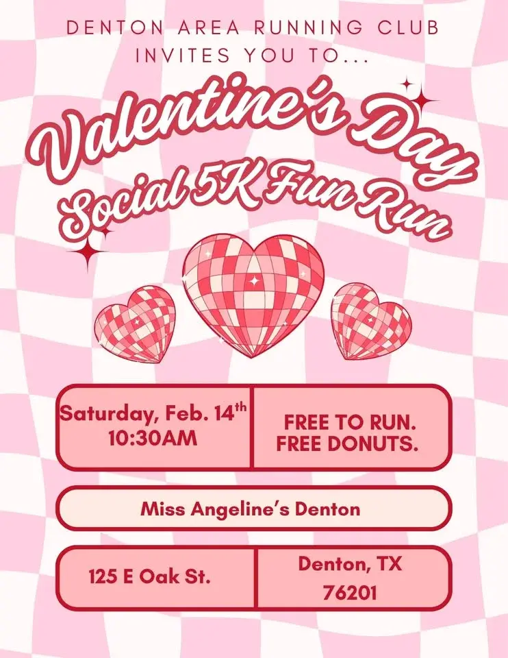 Valentine's Day Social Fun Run