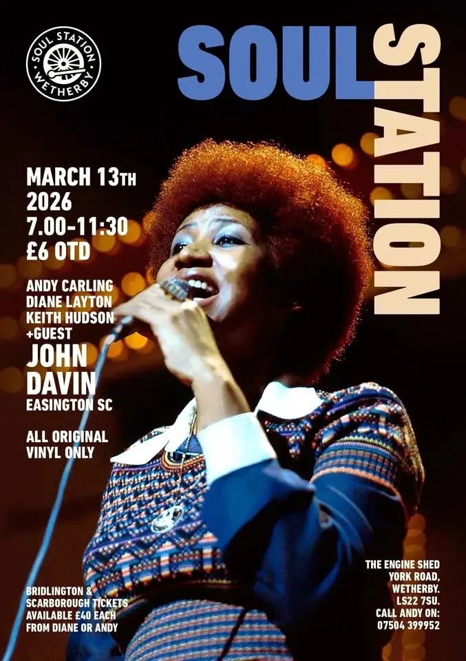 Soul at the Engine Shed Wetherby