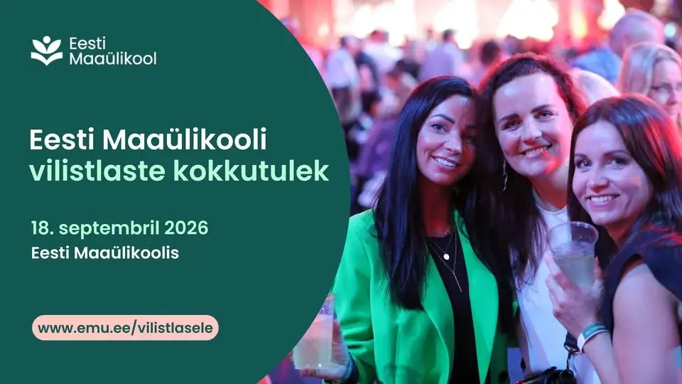Eesti Maaülikooli vilistlaste kokkutulek 2026 
