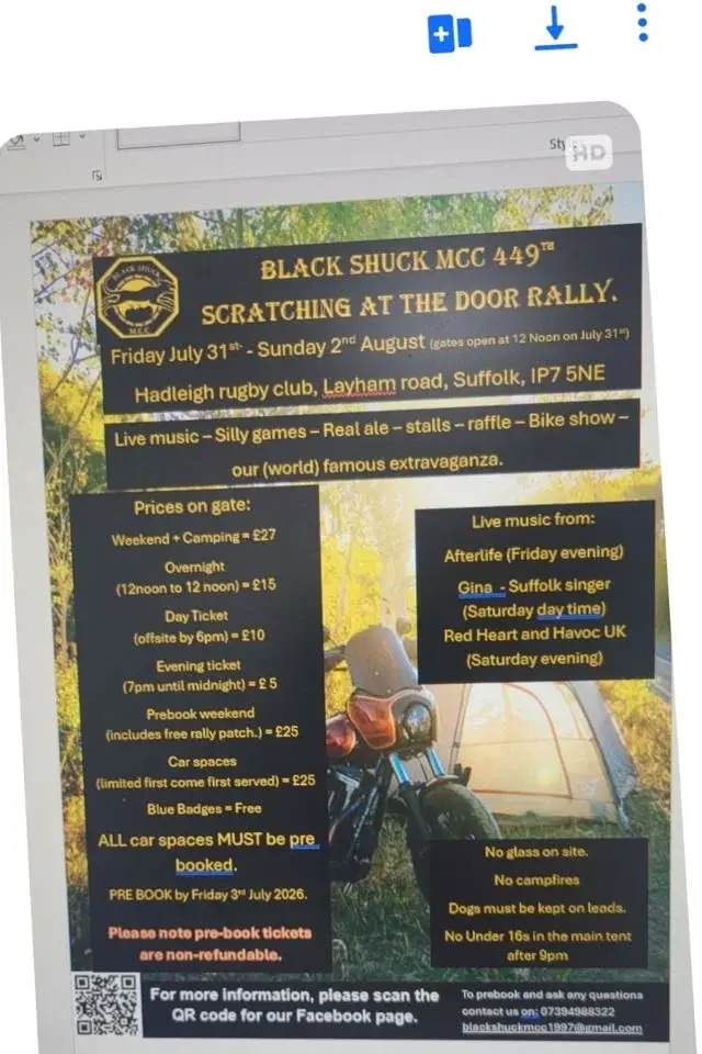 Scratching at the Door 449th rally 2026