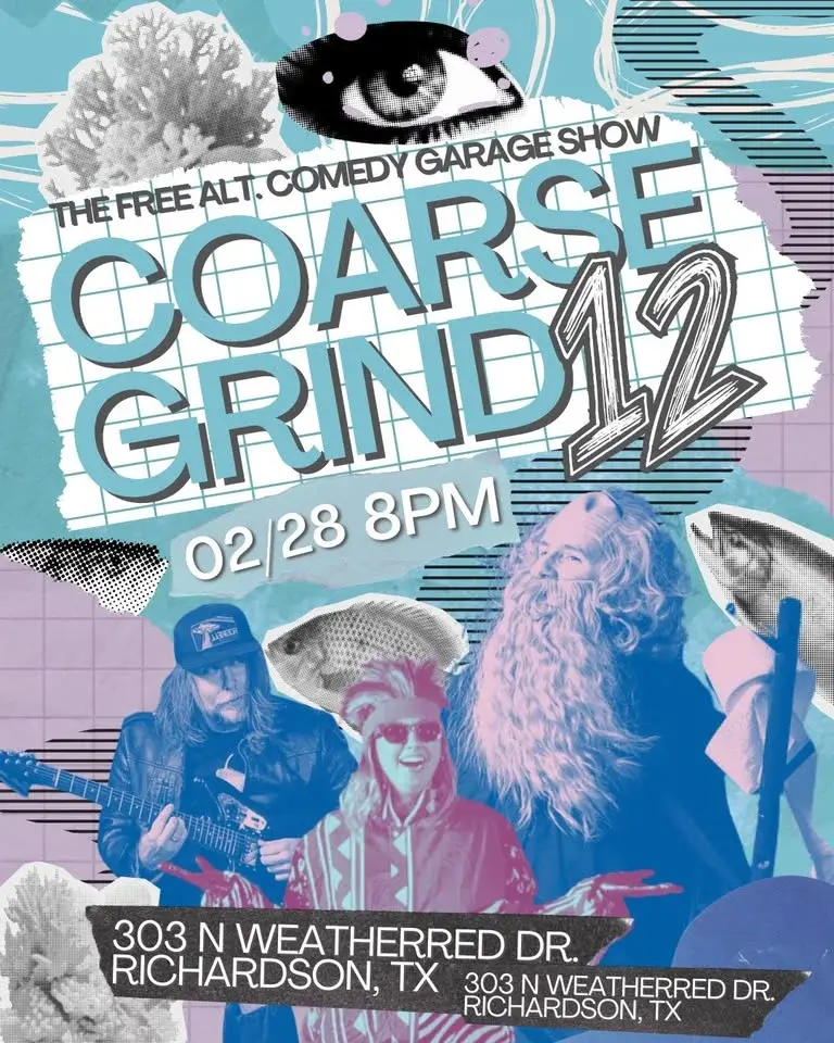 coarse grind 12: live in RICHARDSON