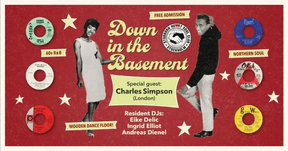 STUBBORN HEART with guest CHARLES SIMPSON (UK)