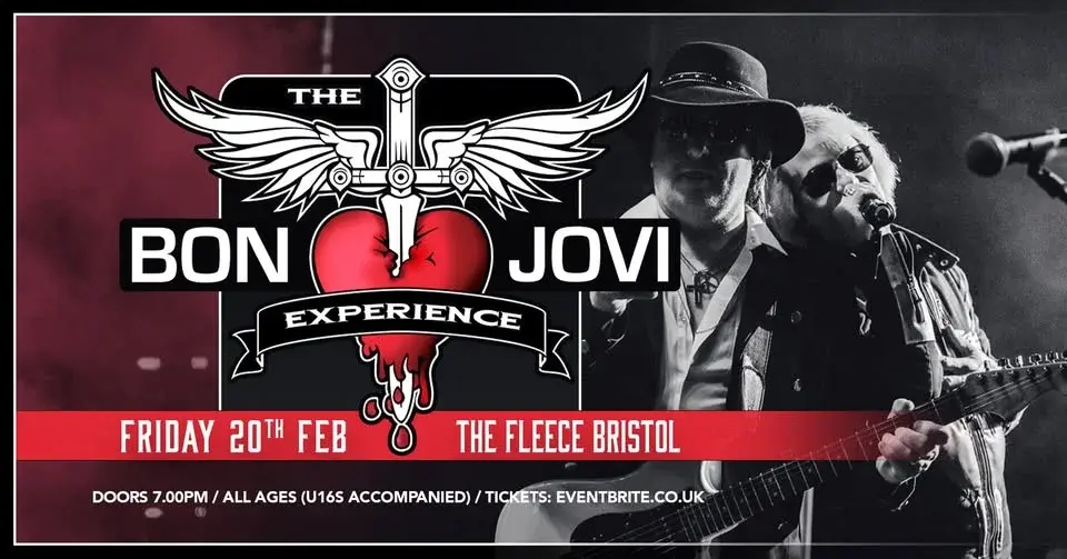 The Bon Jovi Experience at The Fleece, Bristol - Fri 20th Feb 2026
