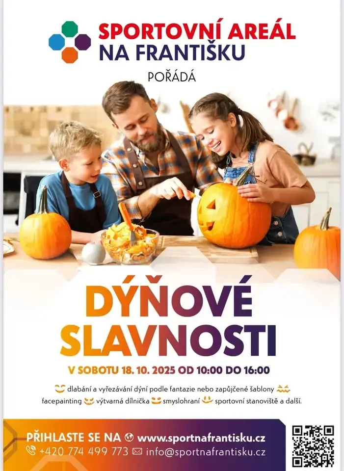 Dýňové slavnosti Na Františku pro děti!