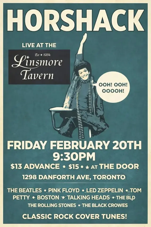Horshack Live at the Linsmore Tavern!