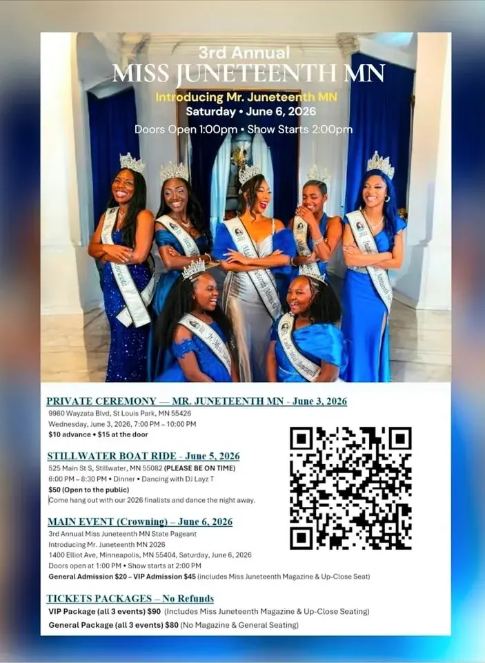 3rd Annual Miss Juneteenth MN Introduces Mister & Mr. Juneteenth MN 