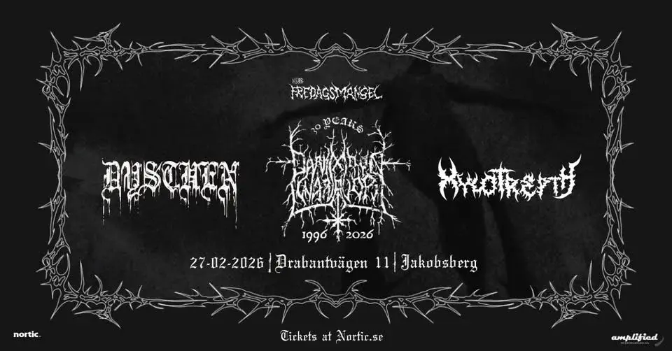 Darkmoon Warrior + Dysthen + Xylotrepth Live @Klubb Fredagsmangel