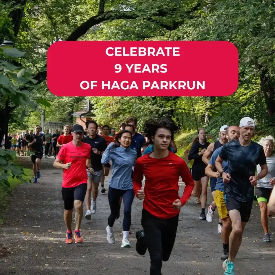 Celebrate 9 years of Haga parkrun
