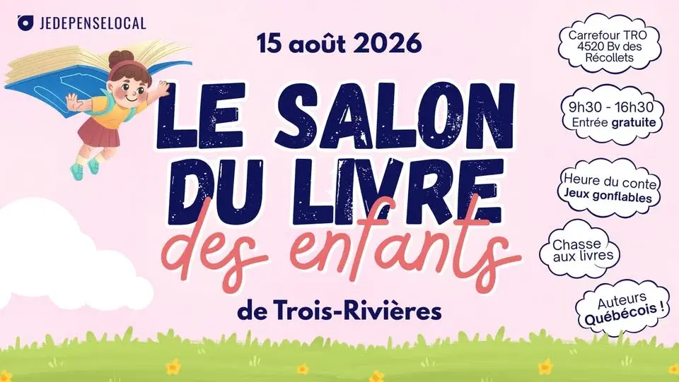 Le Salon du Livre des enfants de Trois-Rivières