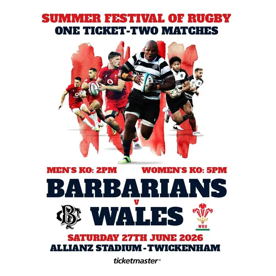 Baa Baas v Wales 🏴󠁧󠁢󠁷󠁬󠁳󠁿 Double Header 