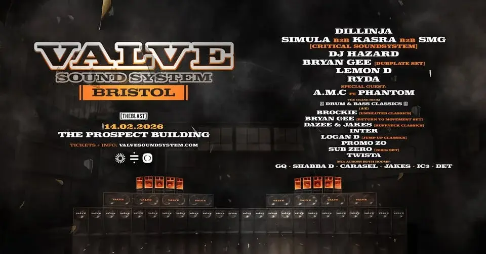 Valve Sound System Bristol x D&B Classics | The biggest to date.