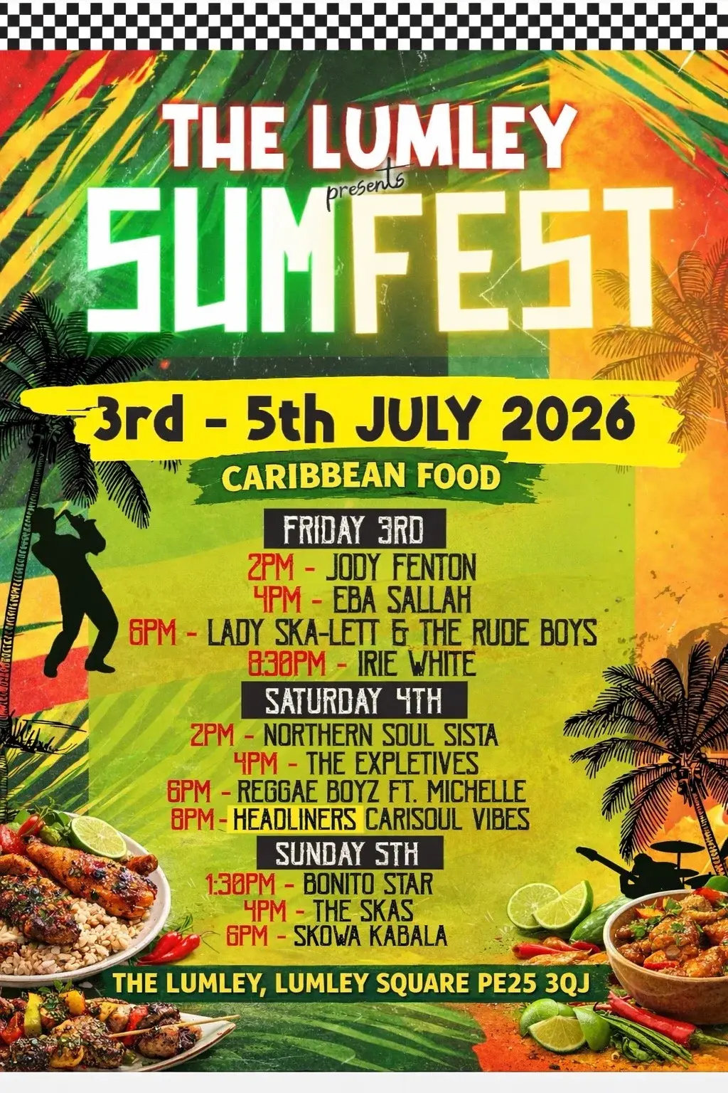 SUMFEST THE LUMLEY SKA/REGGAE WEEKENDER🇯🇲