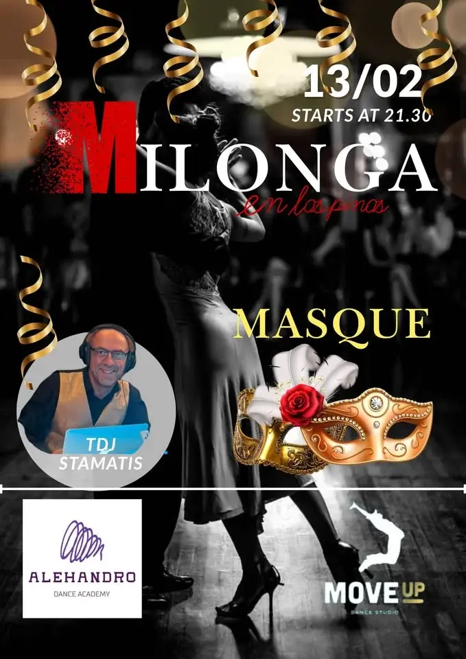 Milonga Move Up | Masque 🎭