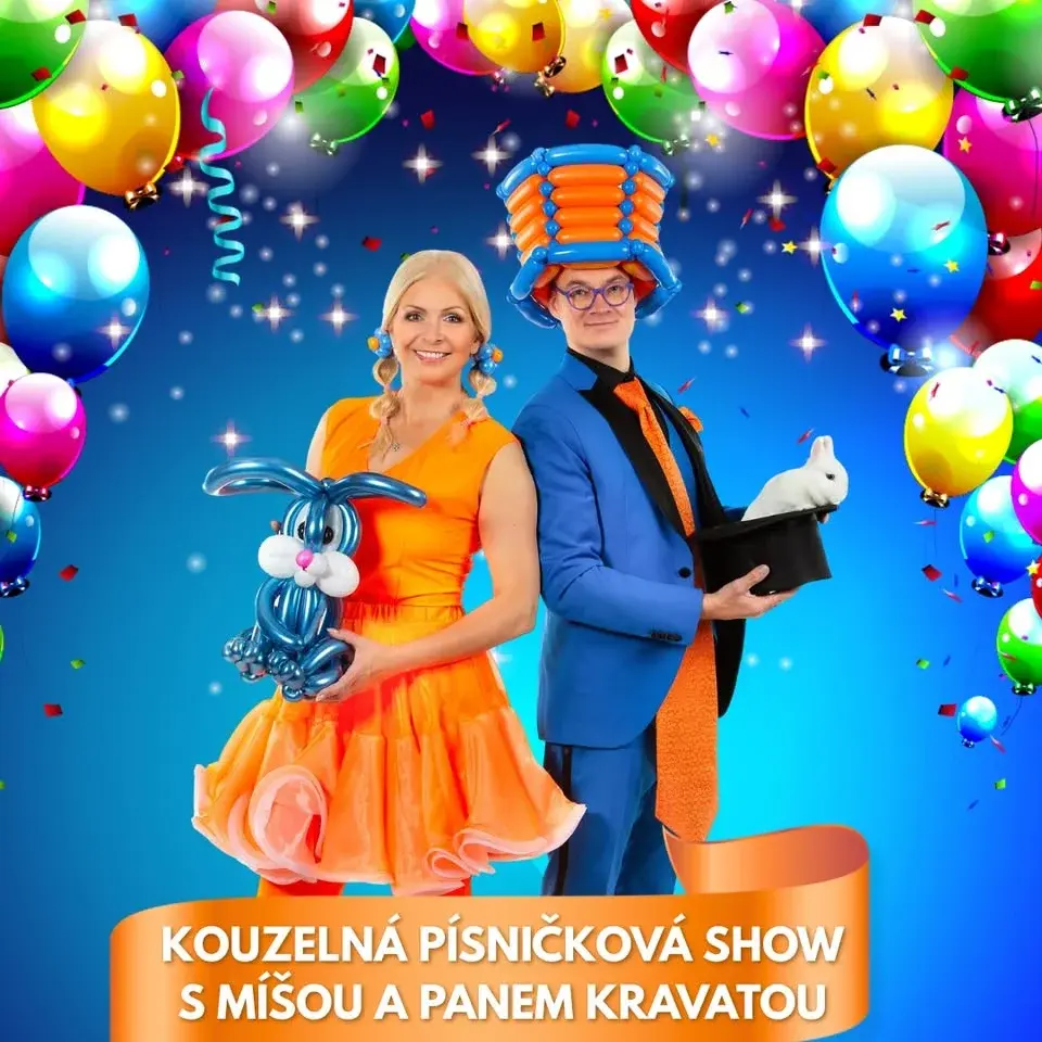 Míša a Pan Kravata v Mladé Boleslavi: Kouzelná písničková show pro děti od 2 do 10 let