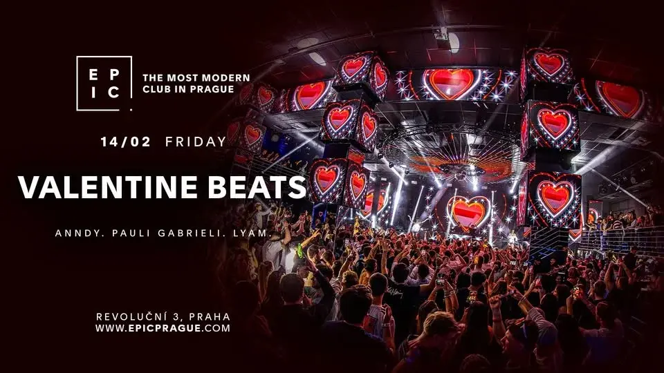 VALENTINE BEATS → EPIC Prague