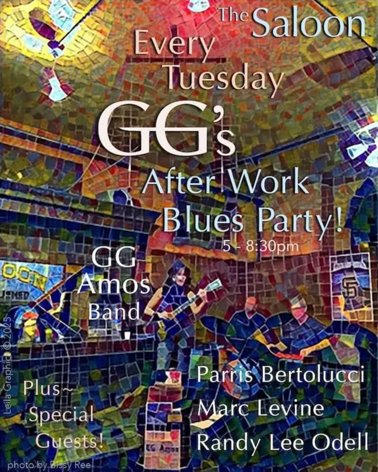 GG Amos' Tuesday After Work Blues Party!