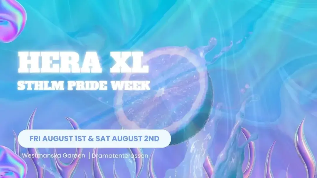HERA <3 STHLM PRIDE 2025 🏳️🌈🎉