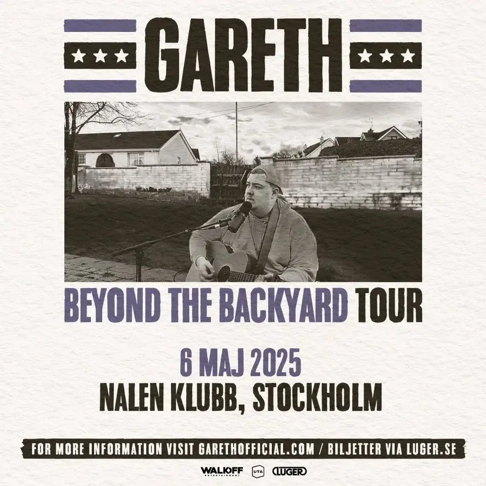 Gareth (+ Support: Niamh McCrystal) | Nalen, Stockholm