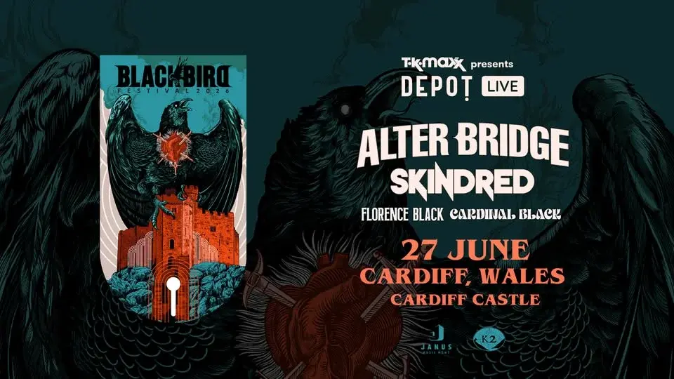 Blackbird Festival: Alter Bridge with special guests Skindred + more