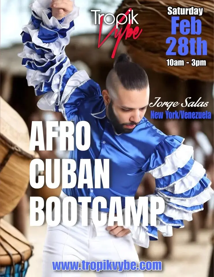 4 Hour Afro Cuban Bootcamp w/ Jorge Salas