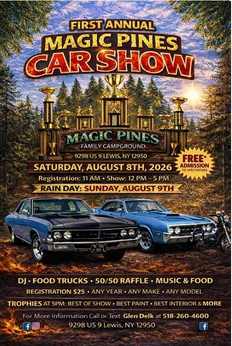 First Annual Magic Pines Car Show 