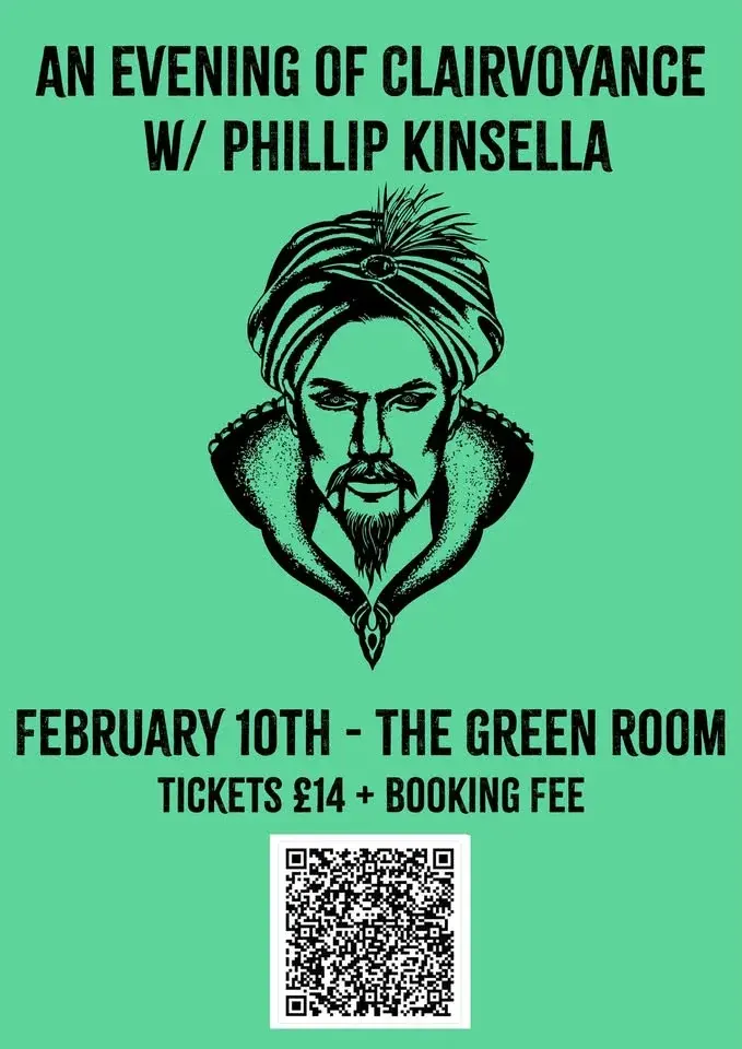An Intimate Evening of Clairvoyance with Award Winner Philip Kinsella at The Green Room