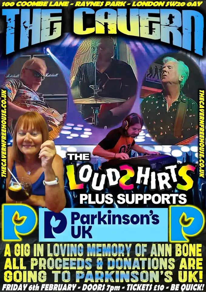 LoudShirts - Parkinson’s Charity Night