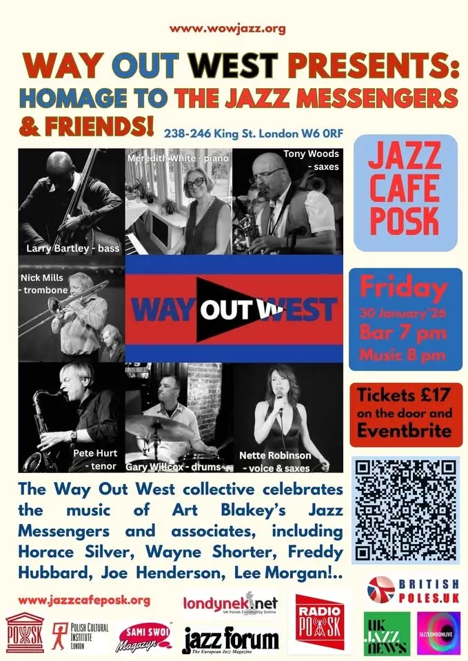 WAY OUT WEST PRESENTS: HOMAGE TO JAZZ MESSENGERS!
