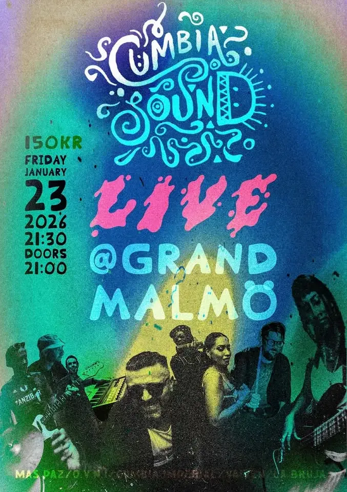 CUMBIASOUND live på Grand. Exploring the colorful connection between Africa and South America