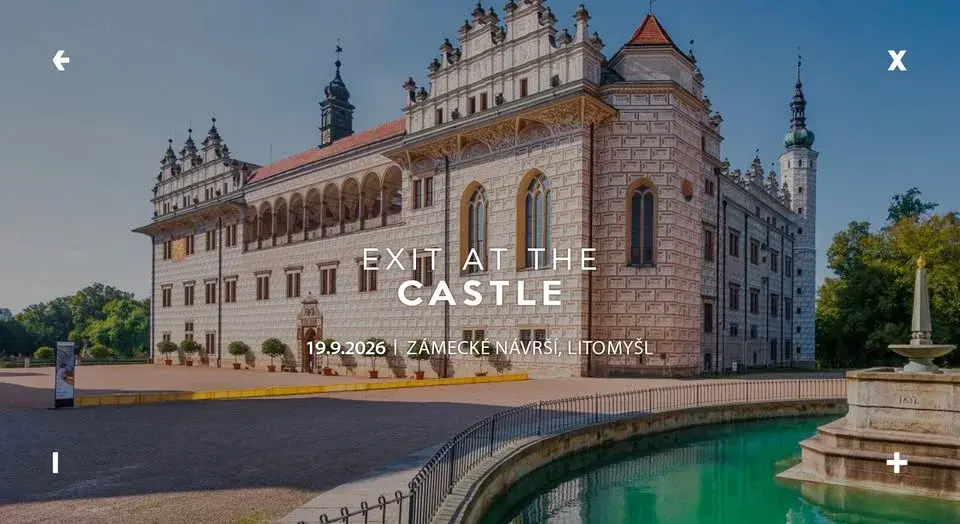 EXIT At The Castle → Zámecké návrší Litomyšl | 19.9.2026