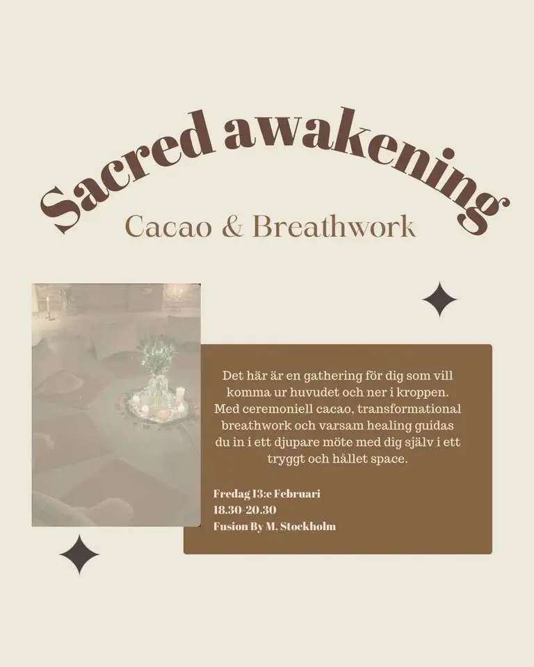 Sacred awakening - cacao & breathwork 