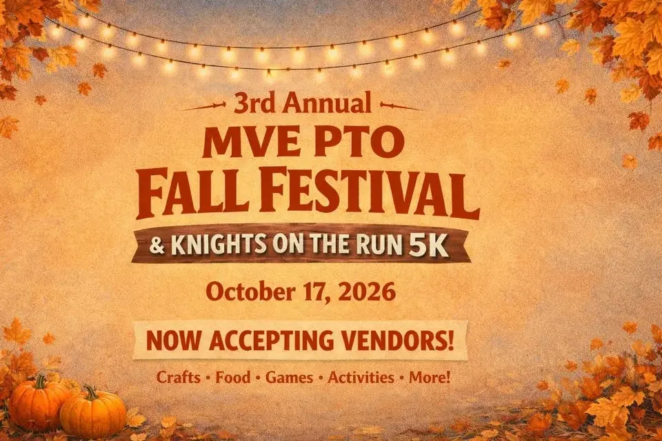 3rd Annual MVE PTO Fall Festival & Knights on the Run 5k