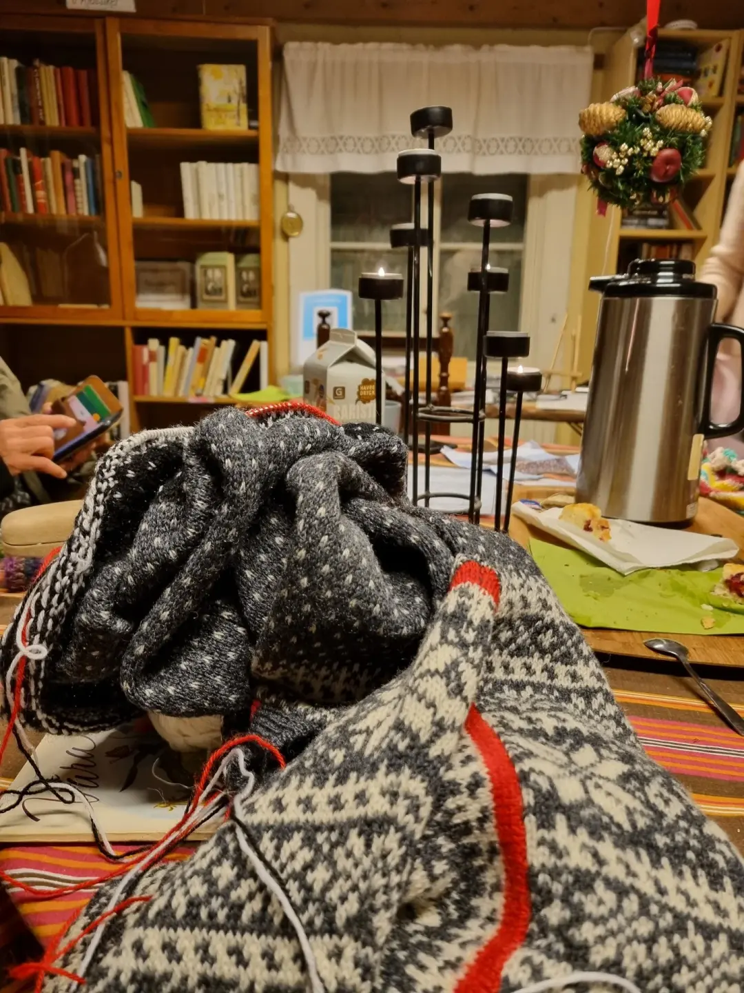 Lappa-laga-sticka på Bergholmstorpet