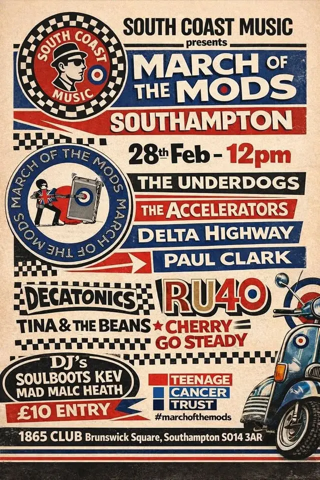 March of the Mods 2026 LIVE at The 1865