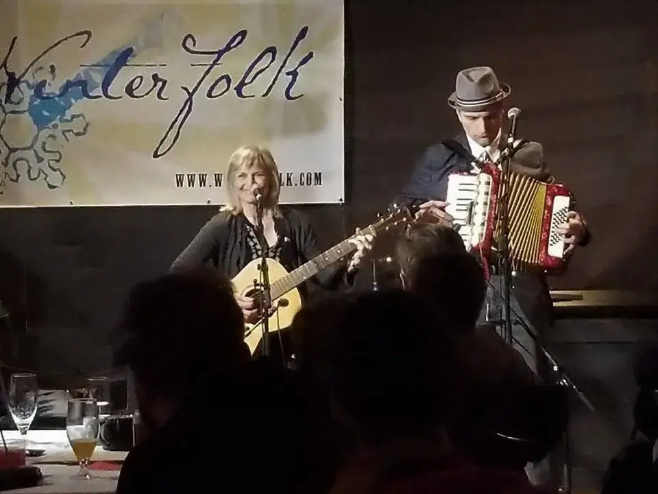 Sue and Dwight at Winterfolk 2026
