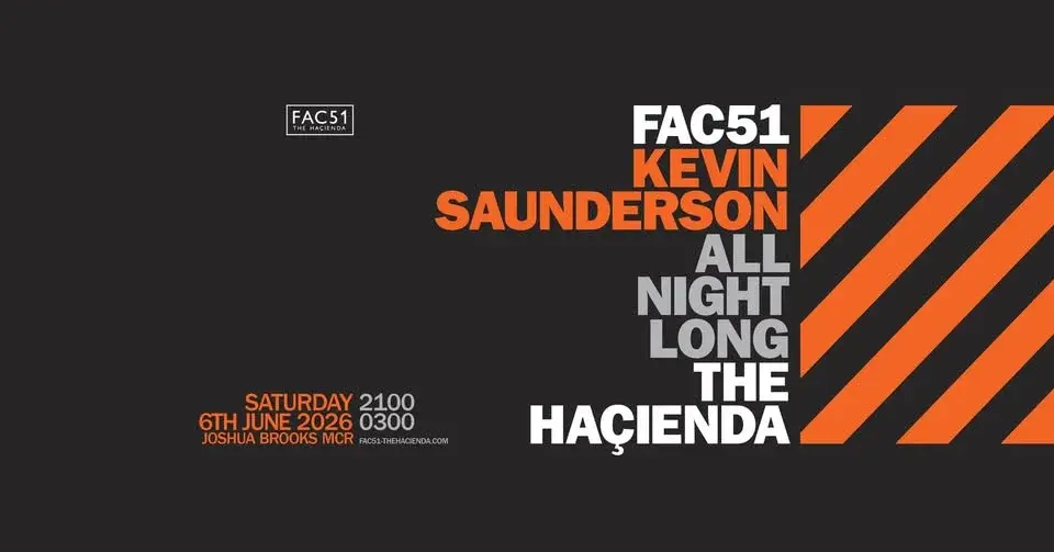 Kevin Saunderson \\ Haçienda All Night Long