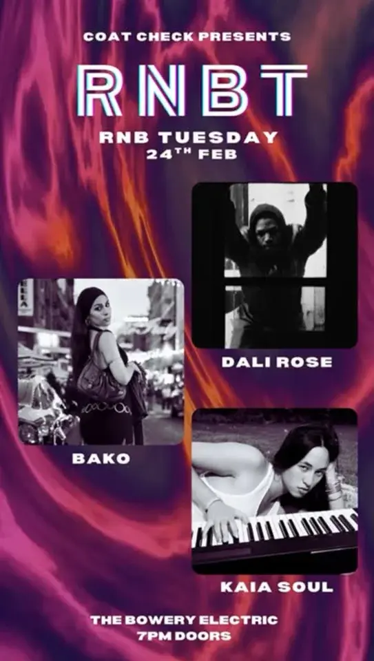 Coat Check Presents: RNB Tuesday