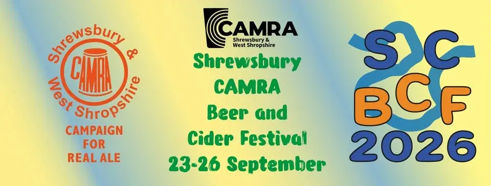 Shrewsbury CAMRA Beer and Cider Festival 2026