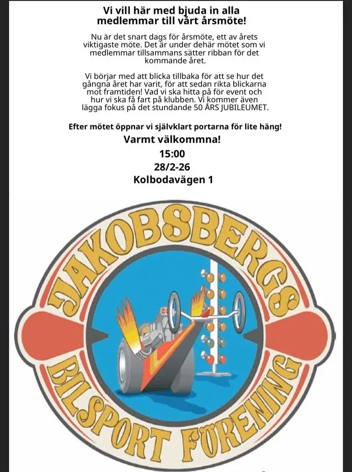 Årsmöte för JBF