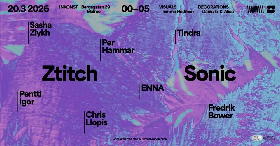 Ztitch x Sonic Night Shift