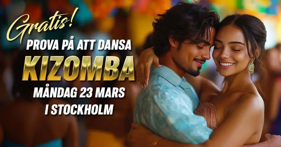 đ„GRATISđ„ prova pĂ„ KIZOMBA i Stockholm + Social Dans