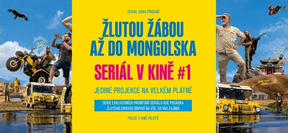Seriál v kině #1 Žlutou žábou až do Mongolska 