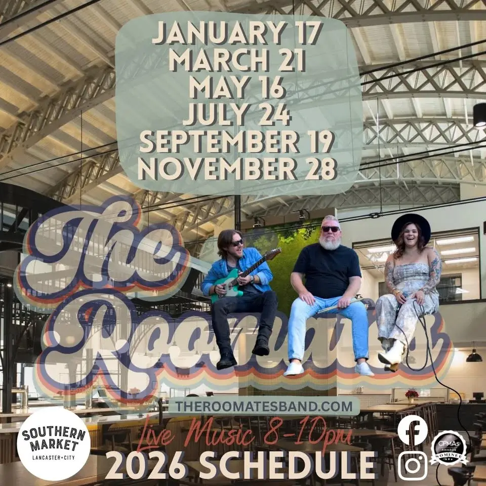 The Roomates Trio @ Southern Market Lancaster (7/24/26)๐