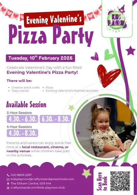 Valentines Pizza Party