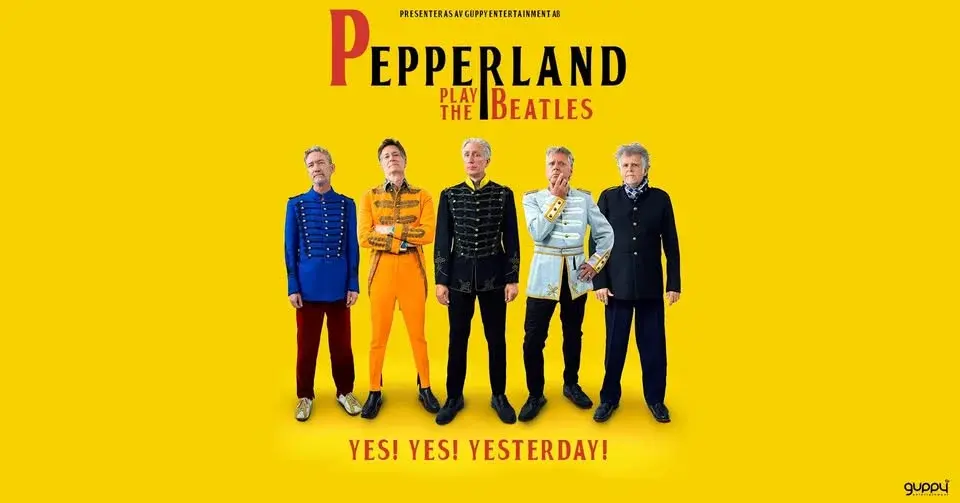 Pepperland – Vi minns The Beatles! - Malmö 13 Mars 2026