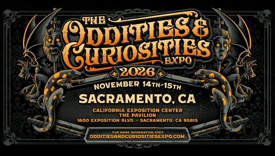 Sacramento Oddities & Curiosities Expo 2026